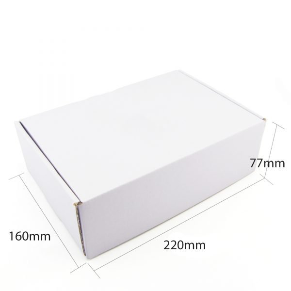 100X Mailing Box A5 220x160x77mm Diecut BX1 B1 Size Cardboard Shipping Carton