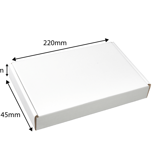 100X Mailing Box 220x145x35mm for DVD CD Mailer Video DVD Bx6 Size
