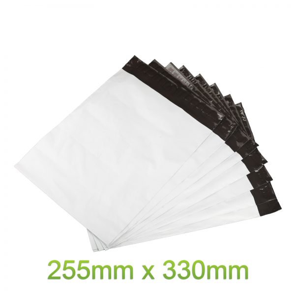 Poly Bags 255mm x 330mm Courier Plastic Shipping Postage Satchel Self Sealing