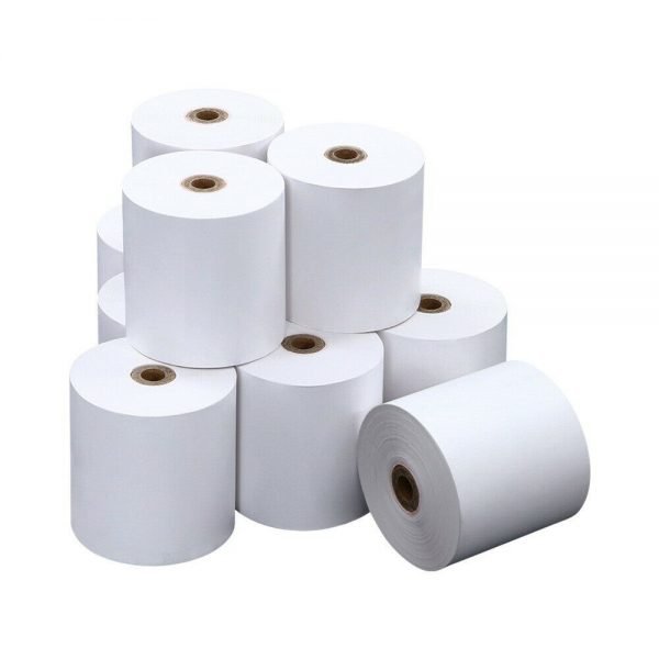 80x80mm 100X Thermal Paper Cash Register Receipt rolls EFTPOS POS Roll Bulk