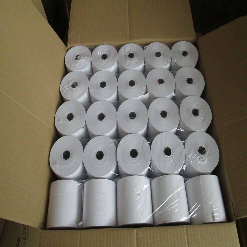 80x80mm 100X Thermal Paper Cash Register Receipt rolls EFTPOS POS Roll Bulk 2 80x80mm 100X Thermal Paper Cash Register Receipt rolls EFTPOS POS Roll Bulk
