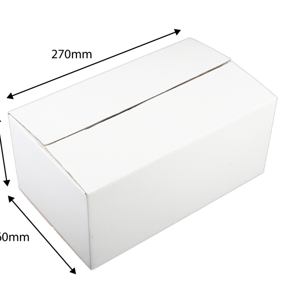 100x Mailing Box 270x160x120mm Cardboard Postal Carton for 3KG prepaid Satchel
