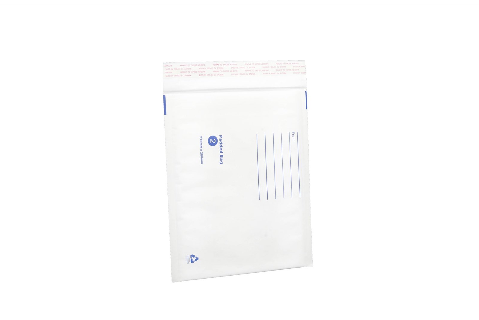 Bubble Mailer White Printed Padded Bag Envelope 215mmx280mm 2 Bubble Mailer White Printed Padded Bag Envelope 215mmx280mm