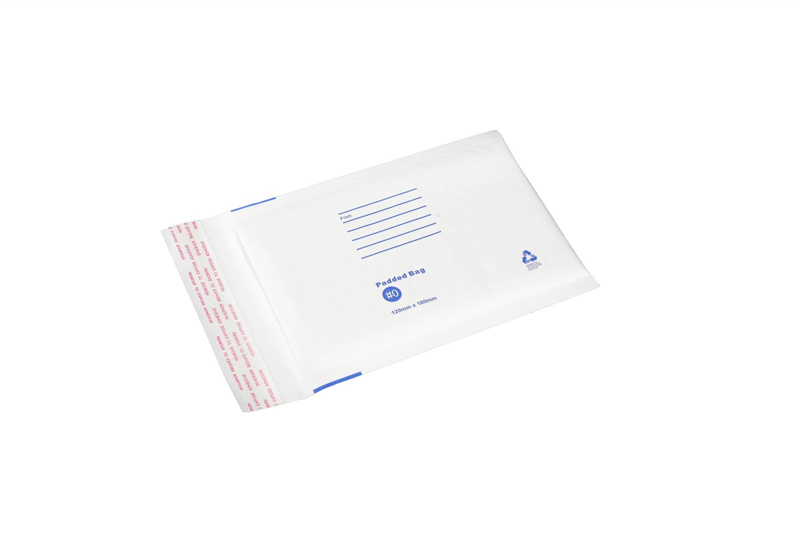 Bubble Mailer White Printed Padded Bag Envelope 120x180mm 2 Bubble Mailer White Printed Padded Bag Envelope 120x180mm