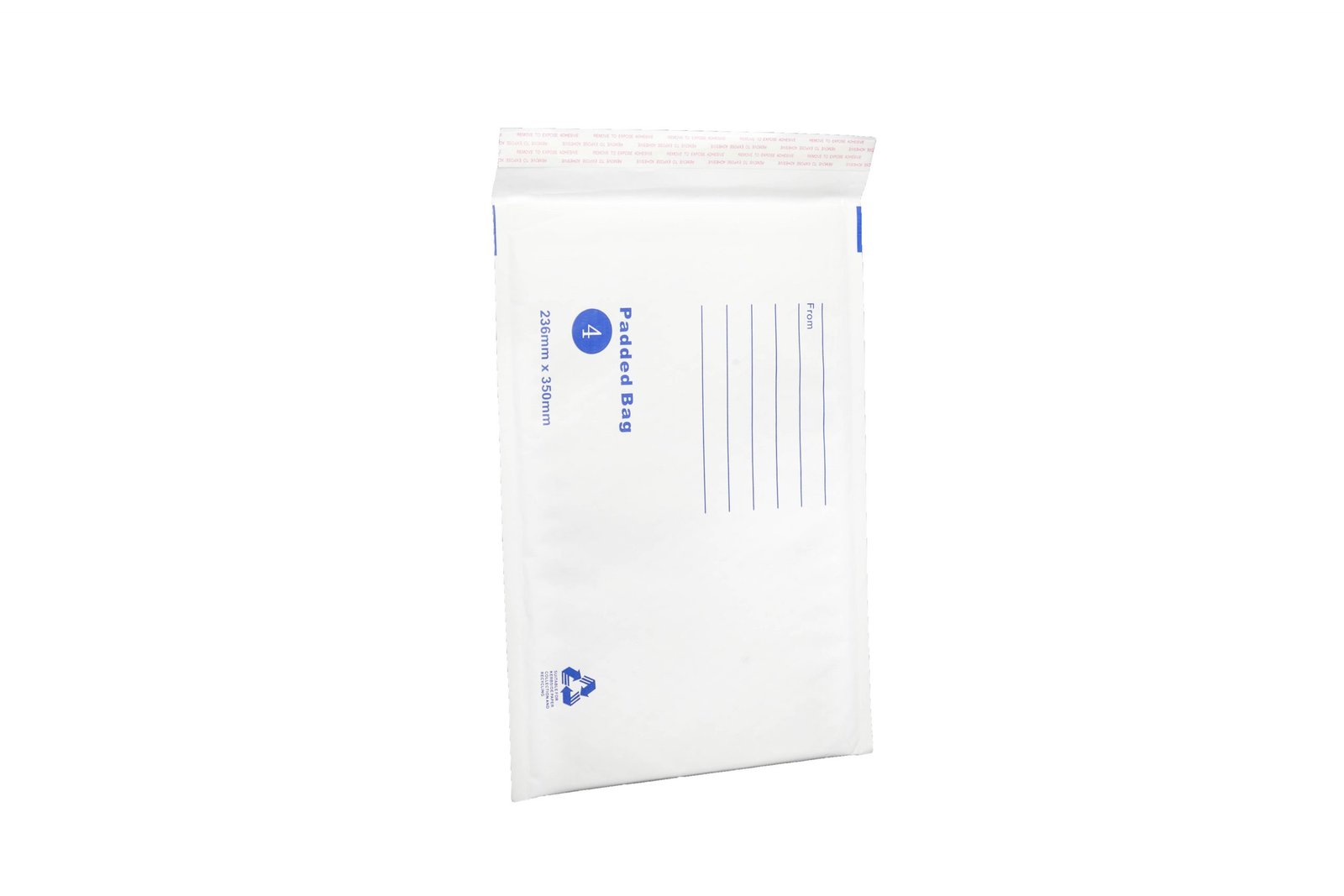 Bubble Mailer White Printed Padded Bag Envelope 235x350mm 2 Bubble Mailer White Printed Padded Bag Envelope 235x350mm