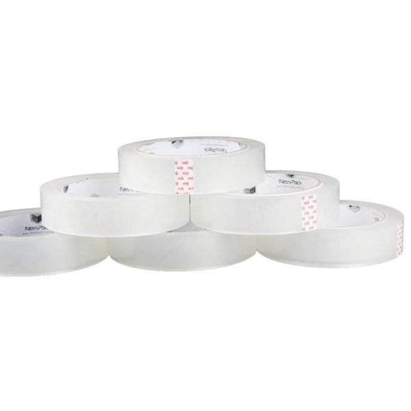 24mm X 75M Clear Office Sticky Packing Packaging Tape 45U