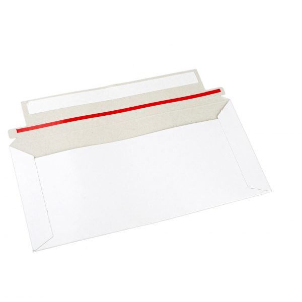 500X Card Mailer DL Size 110x220mm 300 GSM Envelope Tough Bag Replacement White